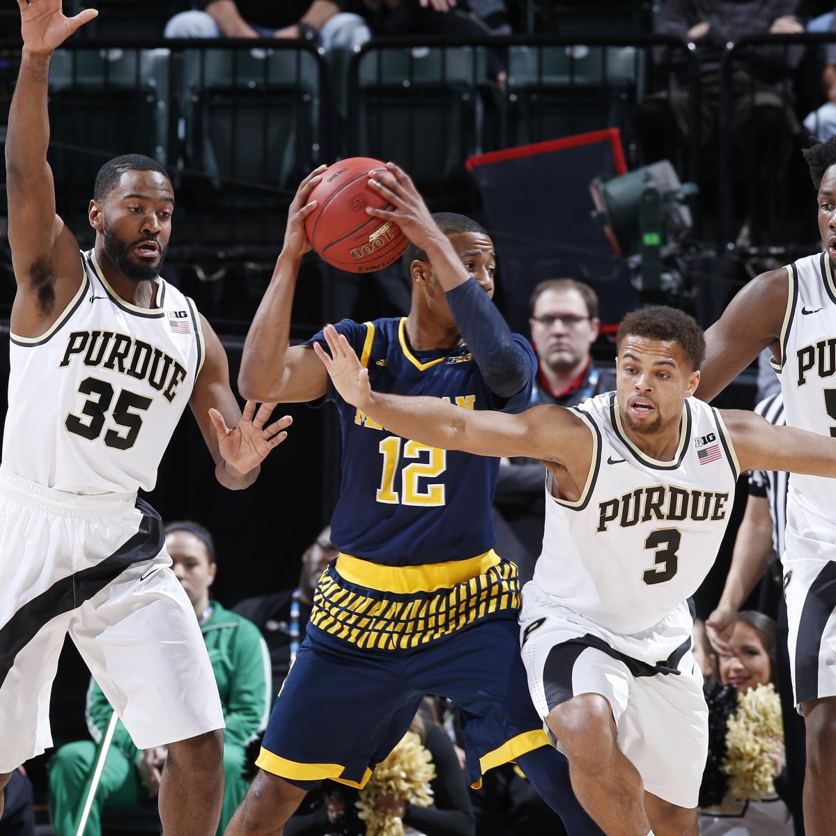 Michigan vs. Purdue Live Score and Highlights for 2016 Big Ten