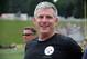 Pittsburgh Steelers offensive line coach Mike Munchak watches warm ups before an NFL preseason football game against the Minnesota Vikings in Canton, Ohio, Sunday, Aug. 9, 2015. (AP Photo/Tom E. Puskar)