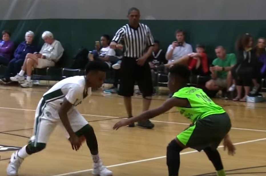 Lebron James Sons Lebron Jr And Bryce Dazzle On Court At