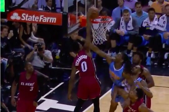 josh richardson dunk