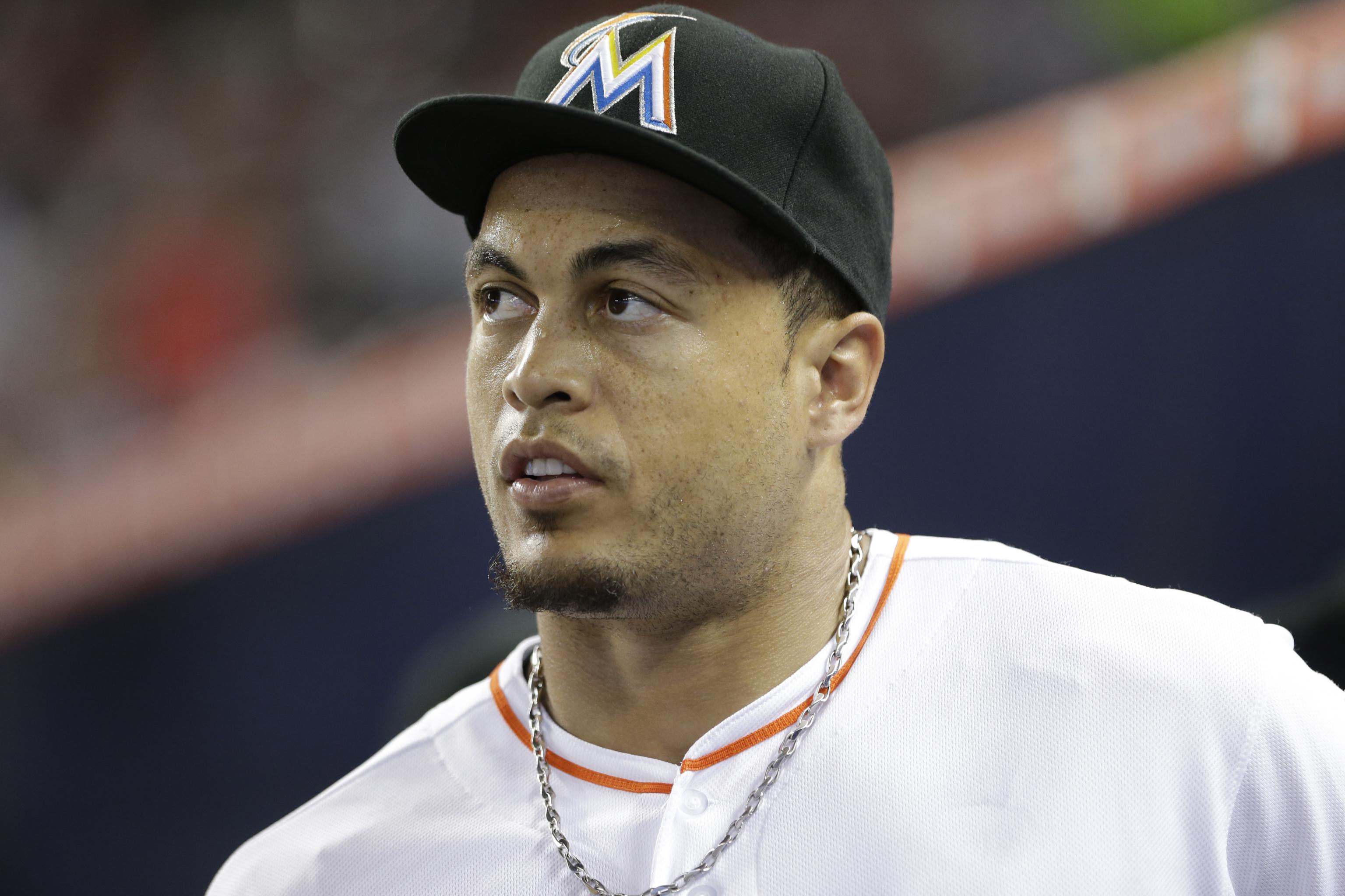 Marlins' Giancarlo Stanton to miss rest of season with groin