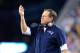 FOXBORO, MA - JANUARY 16: Head coach Bill Belichick of the New England Patriots gestures in the first half against the Kansas City Chiefs during the AFC Divisional Playoff Game at Gillette Stadium on January 16, 2016 in Foxboro, Massachusetts. (Photo by Jim Rogash/Getty Images)