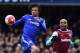 Chelsea's French striker Loic Remy (L) vies with West Ham United's Italian defender Angelo Ogbonna during the English Premier League football match between Chelsea and West Ham United at Stamford Bridge in London on March 19, 2016. / AFP / Ben STANSALL / RESTRICTED TO EDITORIAL USE. No use with unauthorized audio, video, data, fixture lists, club/league logos or 'live' services. Online in-match use limited to 75 images, no video emulation. No use in betting, games or single club/league/player publications. / (Photo credit should read BEN STANSALL/AFP/Getty Images)