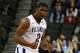 NEW YORK, NY - MARCH 20: Kris Jenkins #2 of the Villanova Wildcats reacts in the first half against the Iowa Hawkeyes during the second round of the 2016 NCAA Men's Basketball Tournament at Barclays Center on March 20, 2016 in the Brooklyn borough of New York City. (Photo by Elsa/Getty Images)