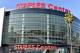 Feb 11, 2016; Los Angeles, CA, USA; General view of the Staples Center exterior. Mandatory Credit: Kirby Lee-USA TODAY Sports