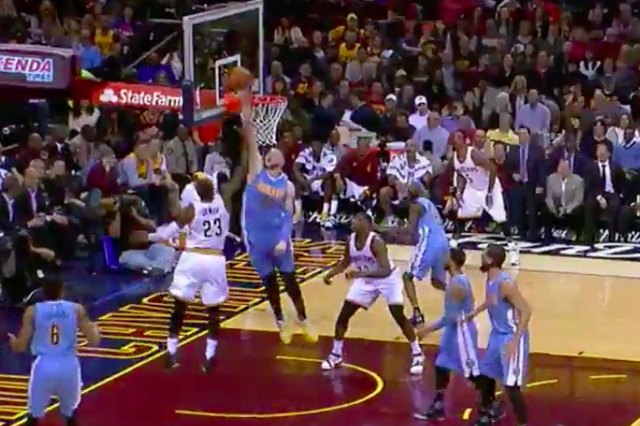 Sorry, Jusuf Nurkic, but LeBron James might have just turned in