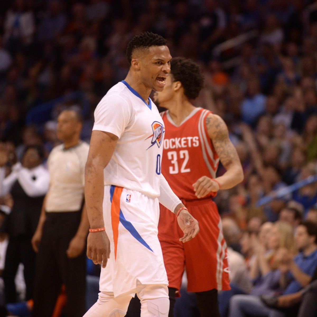Rockets vs. Thunder Score, Highlights and Reaction from 2016 Regular