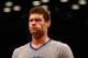 NEW YORK, NY - MARCH 22: Brook Lopez #11 of the Brooklyn Nets reacts after shooting an airball in the final seconds against a 105-100 loss to the Charlotte Hornets during their game at the Barclays Center on March 22, 2016 in New York City. NOTE TO USER: User expressly acknowledges and agrees that, by downloading and/or using this Photograph, user is consenting to the terms and conditions of the Getty Images License Agreement. (Photo by Al Bello/Getty Images)