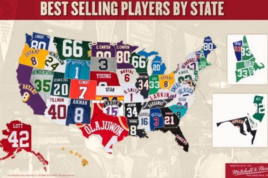 Buy NBA, NFL & NHL Throwback Jerseys, Mitchell & Ness