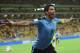 Uruguay's Luis Suarez celebrates after scoring against Brazil during their Russia 2018 FIFA World Cup South American Qualifiers' football match, in Recife, northeastern Brazil, on March 25, 2016. AFP PHOTO / CHRISTOPHE SIMON / AFP / CHRISTOPHE SIMON (Photo credit should read CHRISTOPHE SIMON/AFP/Getty Images)