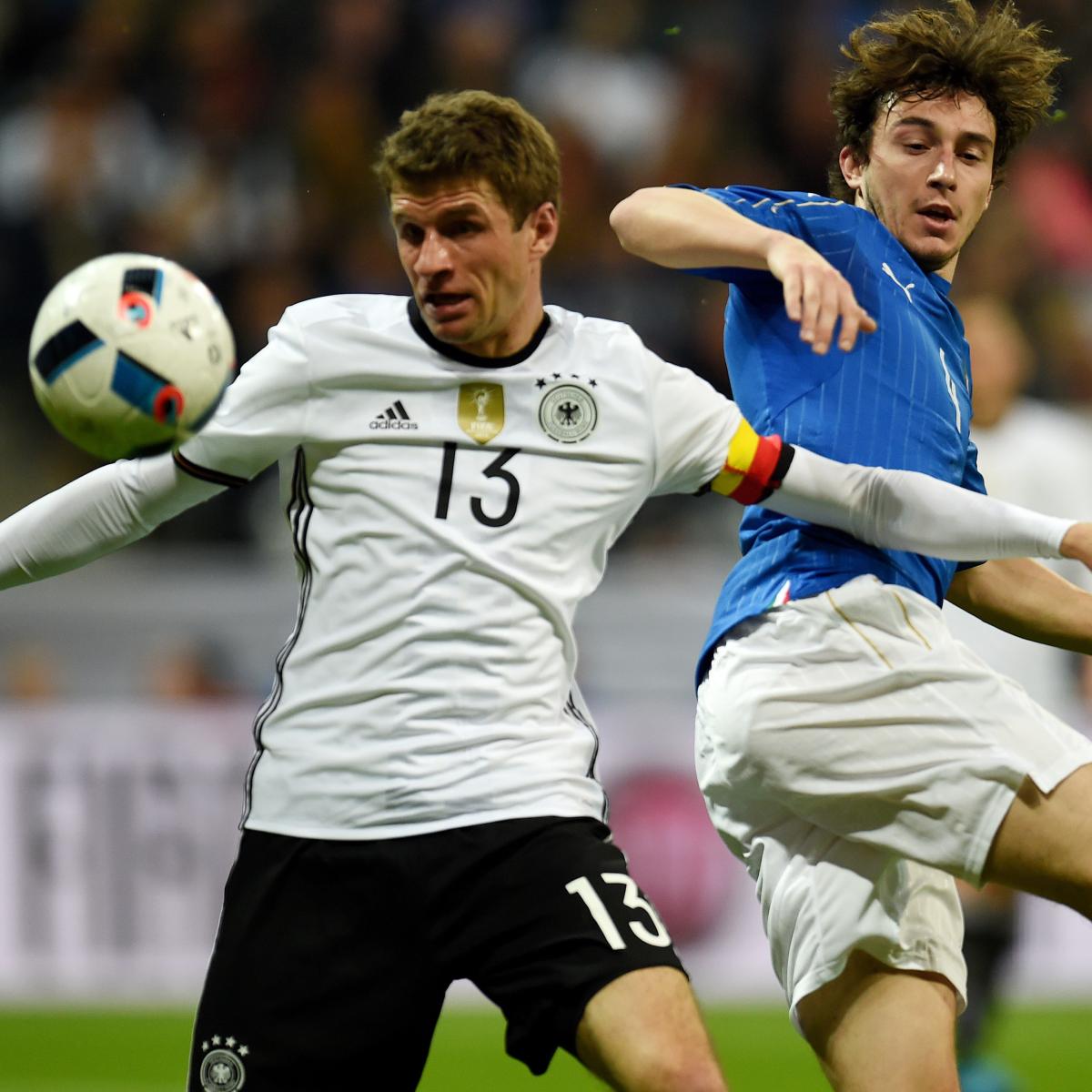 Germany vs italy live score highlights from international friendly