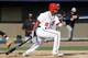 Washington Nationals' Ben Revere bats against the New York Yankees in a spring training baseball game, Wednesday, March 23, 2016, in Viera, Fla. (AP Photo/John Raoux)