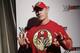 WWE 2K15 cover Superstar John Cena attends the WWE 2K15 SummerSlam Confidential Panel at Club Nokia, on Saturday, August 16, 2014 in Los Angeles. (Photo by Todd Williamson/Invision for 2K/AP Images)