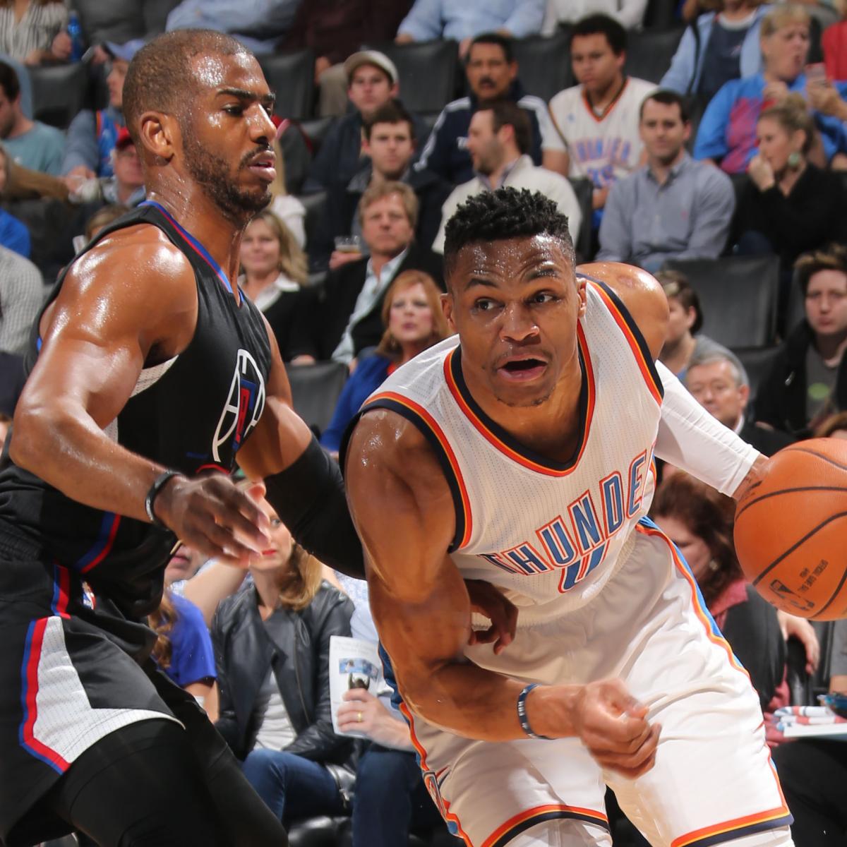 Los Angeles Clippers vs. Oklahoma City Thunder Live Score, Highlights