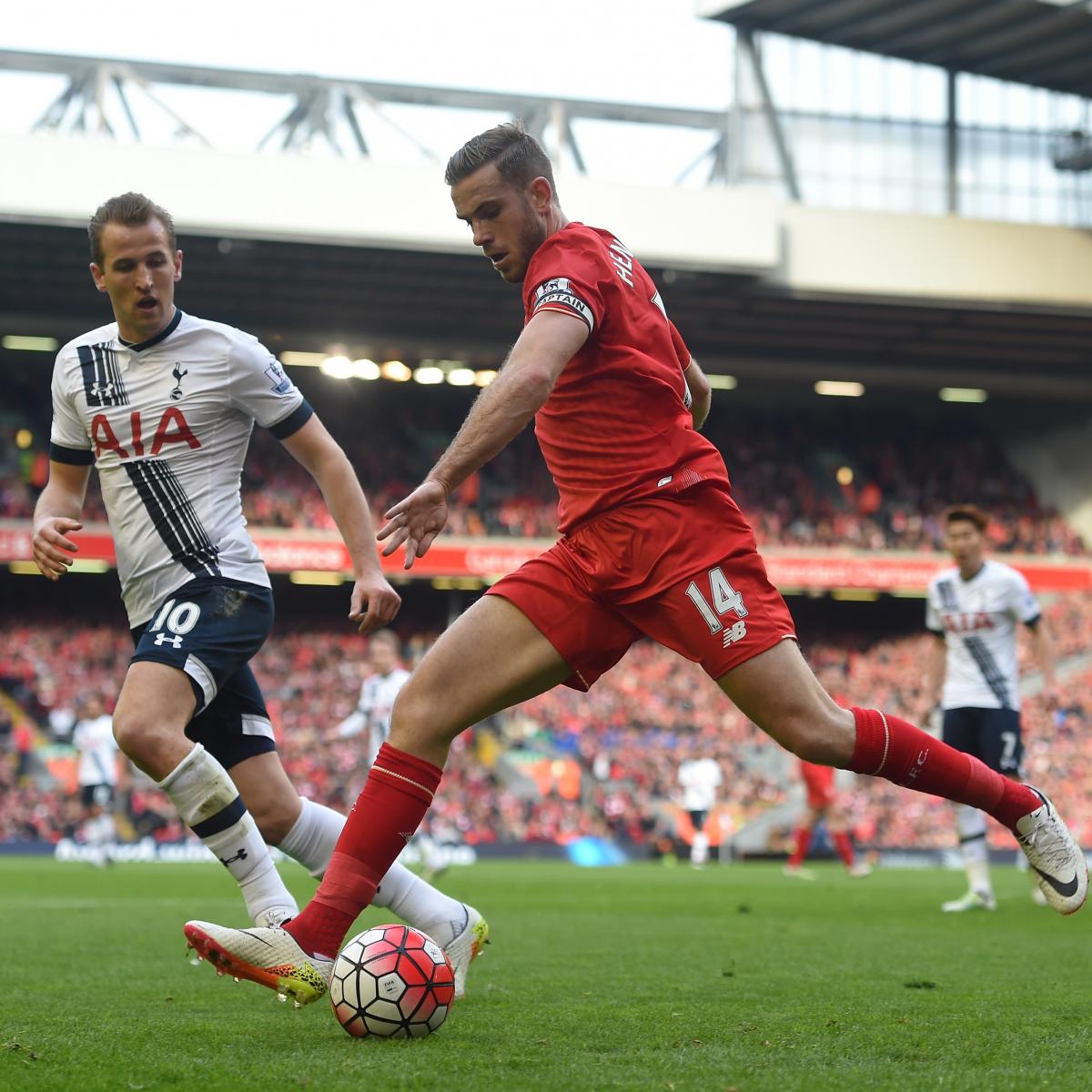 Liverpool vs. Tottenham: Live Score, Highlights from Premier League