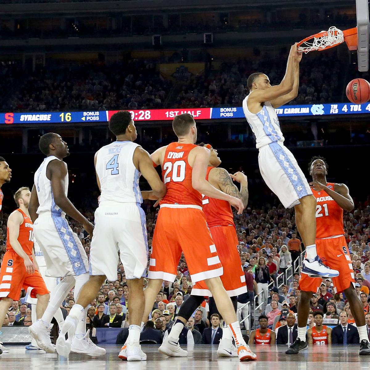 Syracuse vs. UNC Live Score, Highlights for Final Four 2016 News