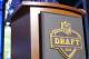 Apr 30, 2015; Chicago, IL, USA; Carolina Panthers linebacker Thomas Davis announces the number twenty-five overall pick to the Panthers in the first round of the 2015 NFL Draft at the Auditorium Theatre of Roosevelt University. Mandatory Credit: Dennis Wierzbicki-USA TODAY Sports