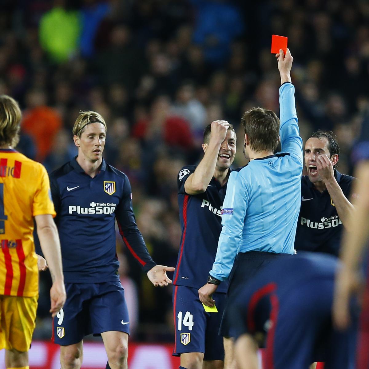 Barcelona vs. Atletico Madrid: Torres, Luis Suarez Comment on Red Card | News, Highlights, Stats, and | Bleacher Report