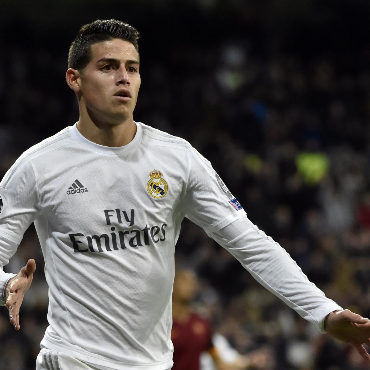 Real Madrid Transfer News: James Rodriguez Latest Amid Manchester United Rumours ...