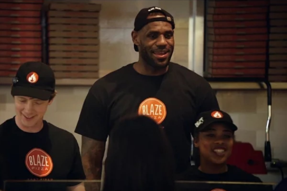 LeBron James Poses as Blaze Pizza Employee, Gets Mistaken for Dwyane