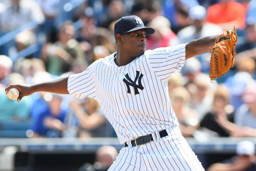 Yankees pitcher Luis Severino out for the season with a strained left  oblique - NBC Sports