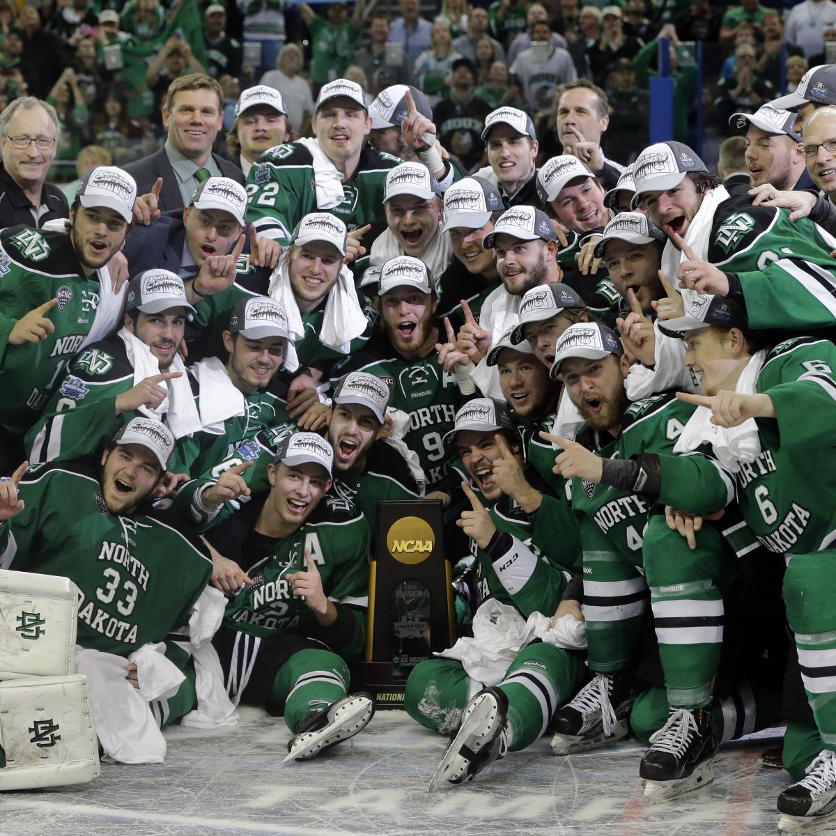 NCAA Hockey Championship 2016: UND vs. Quinnipiac Score and Twitter ...