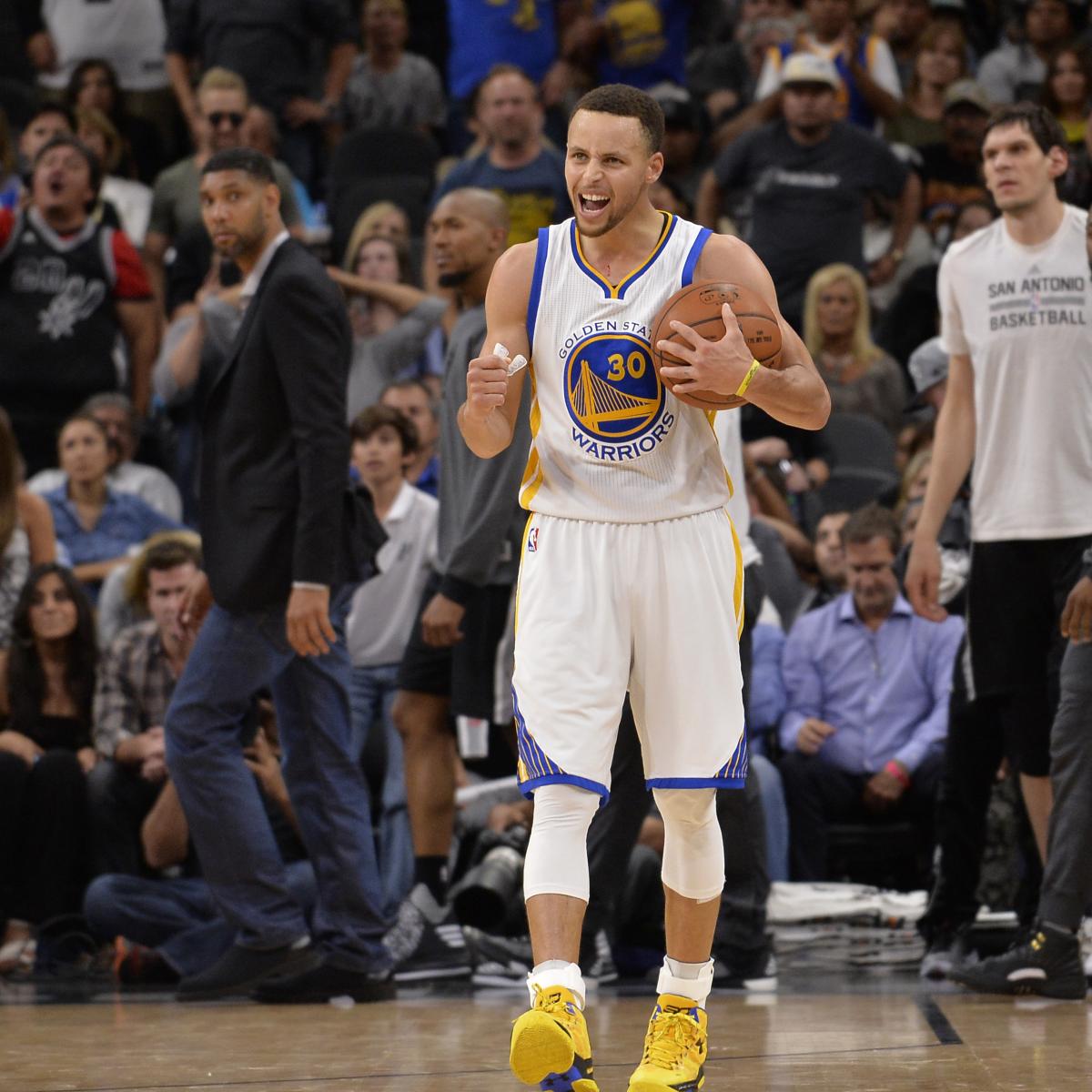 Warriors vs. Spurs: Score, Highlights and Reaction from 2015-16 Regular ...