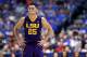 NASHVILLE, TN - MARCH 12: Ben Simmons #25 of the LSU Tigers stands on the court after being charged with a technical foul in the game against the Texas A&M Aggies during the semifinals of the SEC Tournament at Bridgestone Arena on March 12, 2016 in Nashville, Tennessee. (Photo by Andy Lyons/Getty Images)