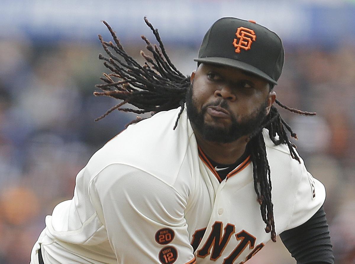 Giants' Johnny Cueto signing leaves Dodgers lagging in NL West arms race -  Los Angeles Times