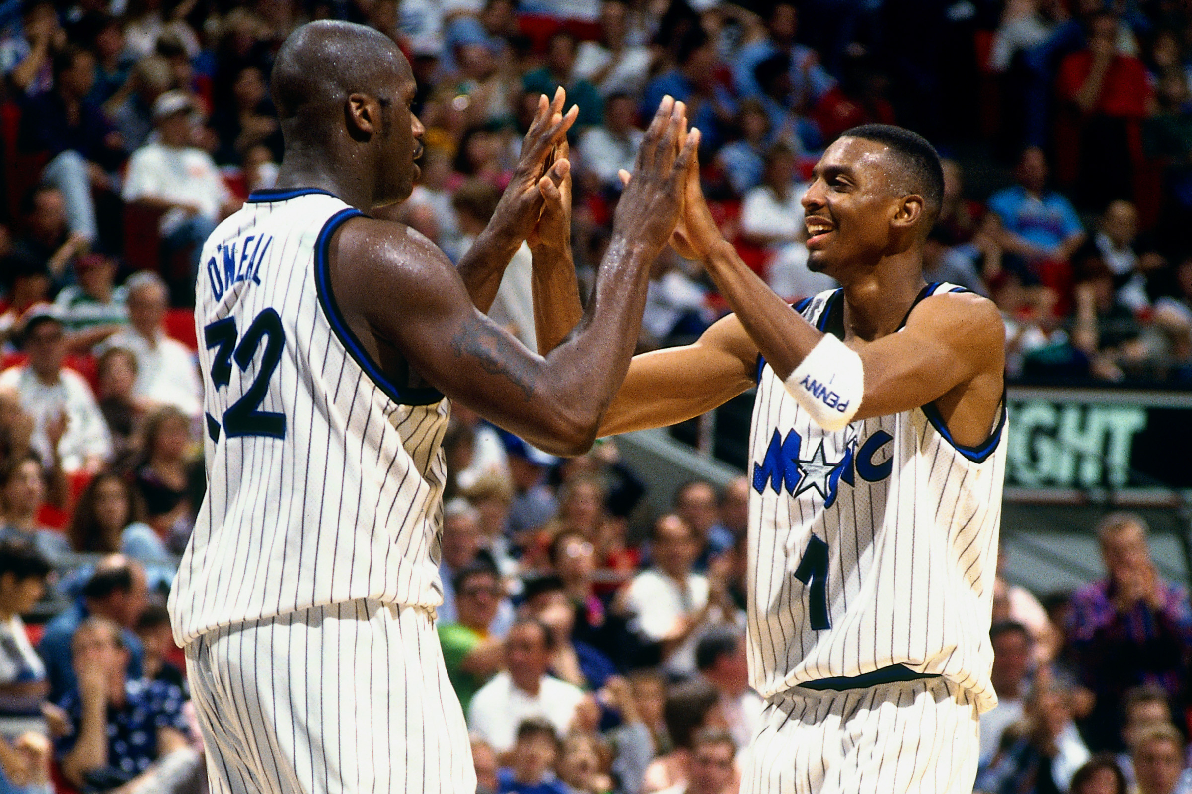 Shaquille O'Neal vs Alonzo Mourning / 1995 NBA Season / Magic vs