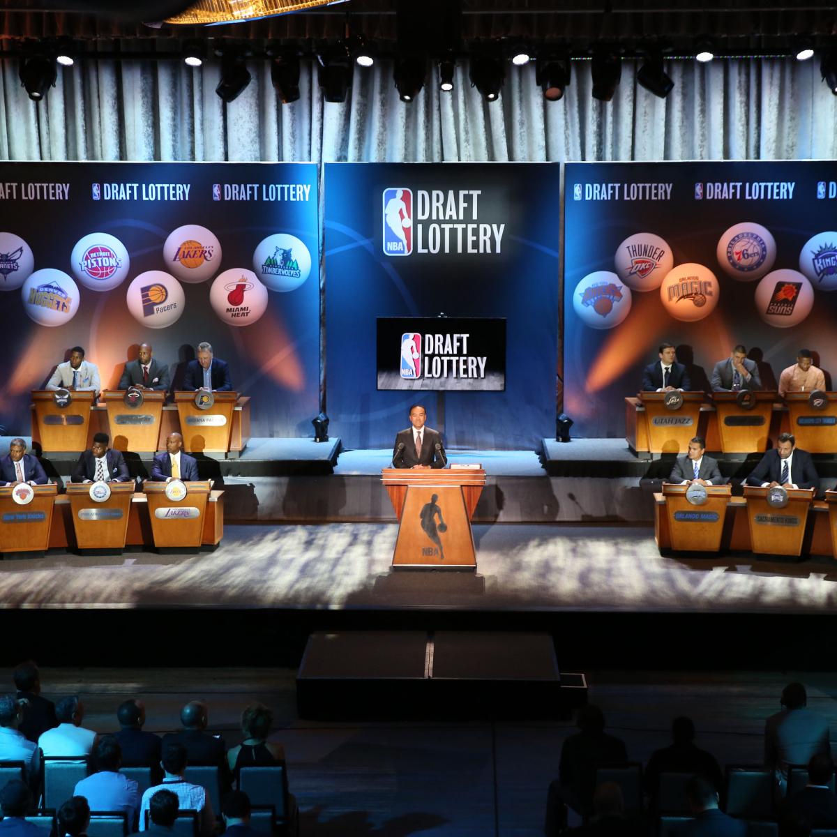 NBA Draft Lottery 2016: Projected Order and Odds for Every Team ...