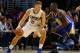 LOS ANGELES, CA - NOVEMBER 19: Blake Griffin #32 of the Los Angeles Clippers dribbles against Draymond Green #23 of the Golden State Warriors during a game at Staples Center on November 19, 2015 in Los Angeles, California. NOTE TO USER: User expressly acknowledges and agrees that, by downloading and or using this photograph, User is consenting to the terms and conditions of the Getty Images License Agreement. (Photo by Sean M. Haffey/Getty Images)
