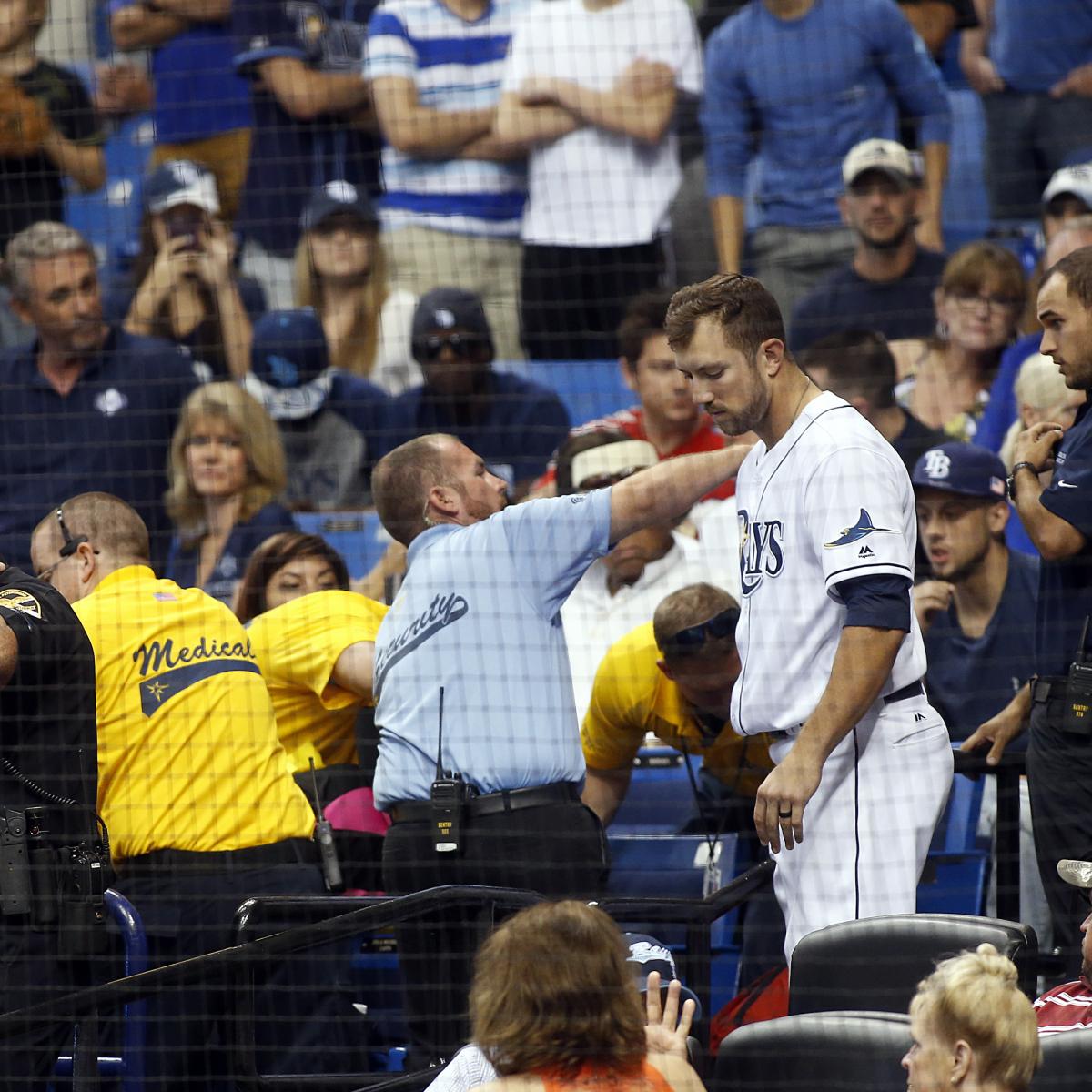 Fan at Rays vs. White Sox Game Stretchered Away After Being Hit by Foul  Ball, News, Scores, Highlights, Stats, and Rumors