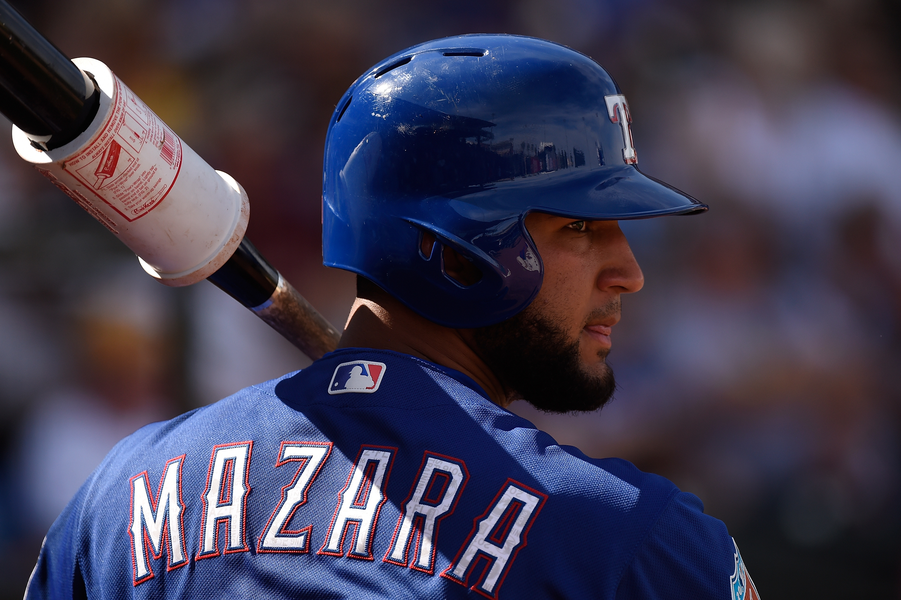 Nomar Mazara Signed Texas Rangers Jersey W/PROOF, Picture of Nomar