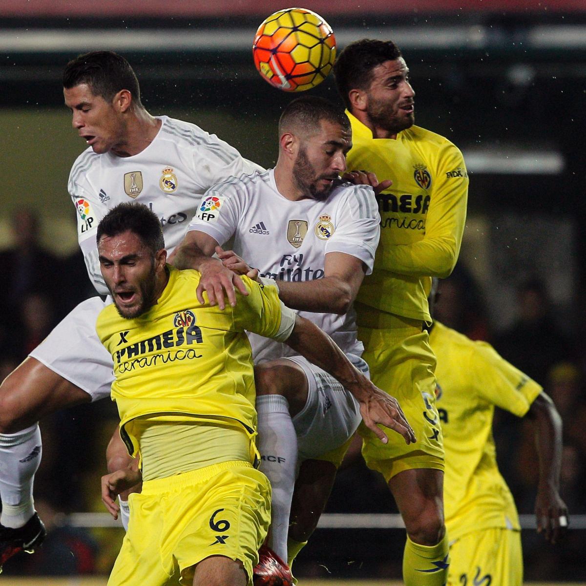 Real Madrid vs. Villarreal Team News, Preview, Live Stream and TV Info