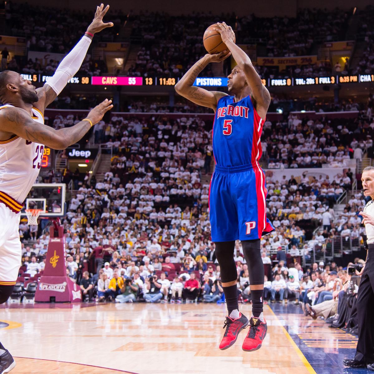 Cleveland Cavaliers vs. Detroit Pistons Live Score, Analysis for Game