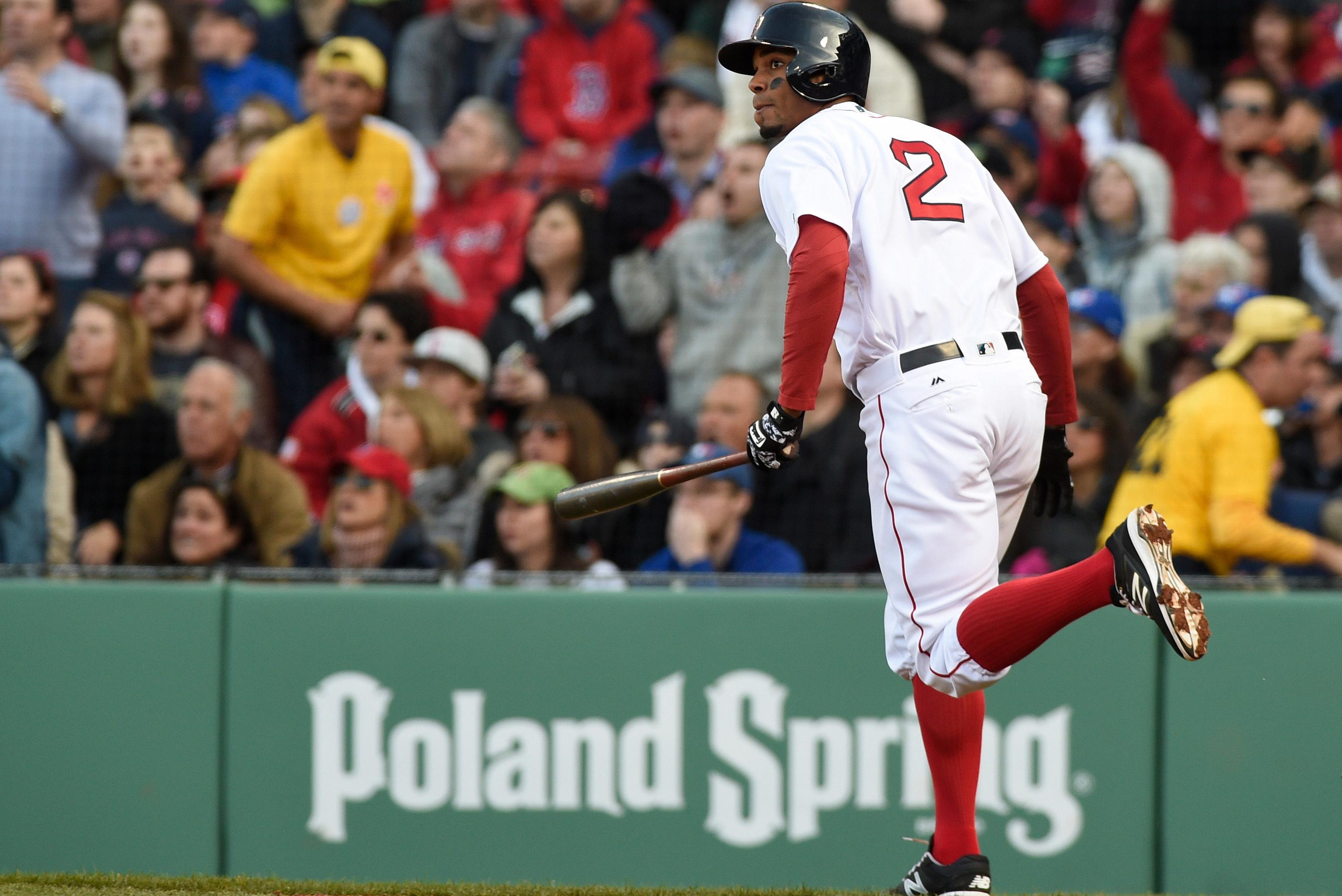 Red Sox SS Xander Bogaerts needed 7 stitches after thigh injury vs