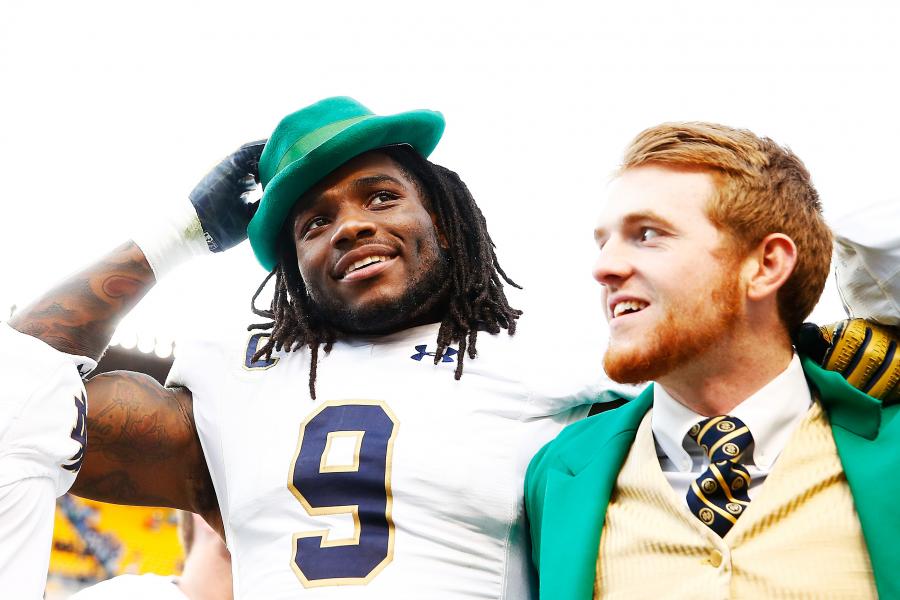 Torii Hunter Jr. Becoming Weapon For Notre Dame //