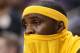 Apr 18, 2016; Toronto, Ontario, CAN; Indiana Pacers guard Ty Lawson (10) looks on from the bench in the late stages of the game against the Toronto Raptors in game two of the first round of the 2016 NBA Playoffs at Air Canada Centre. The Raptors beat the Pacers 98-87. Mandatory Credit: Tom Szczerbowski-USA TODAY Sports