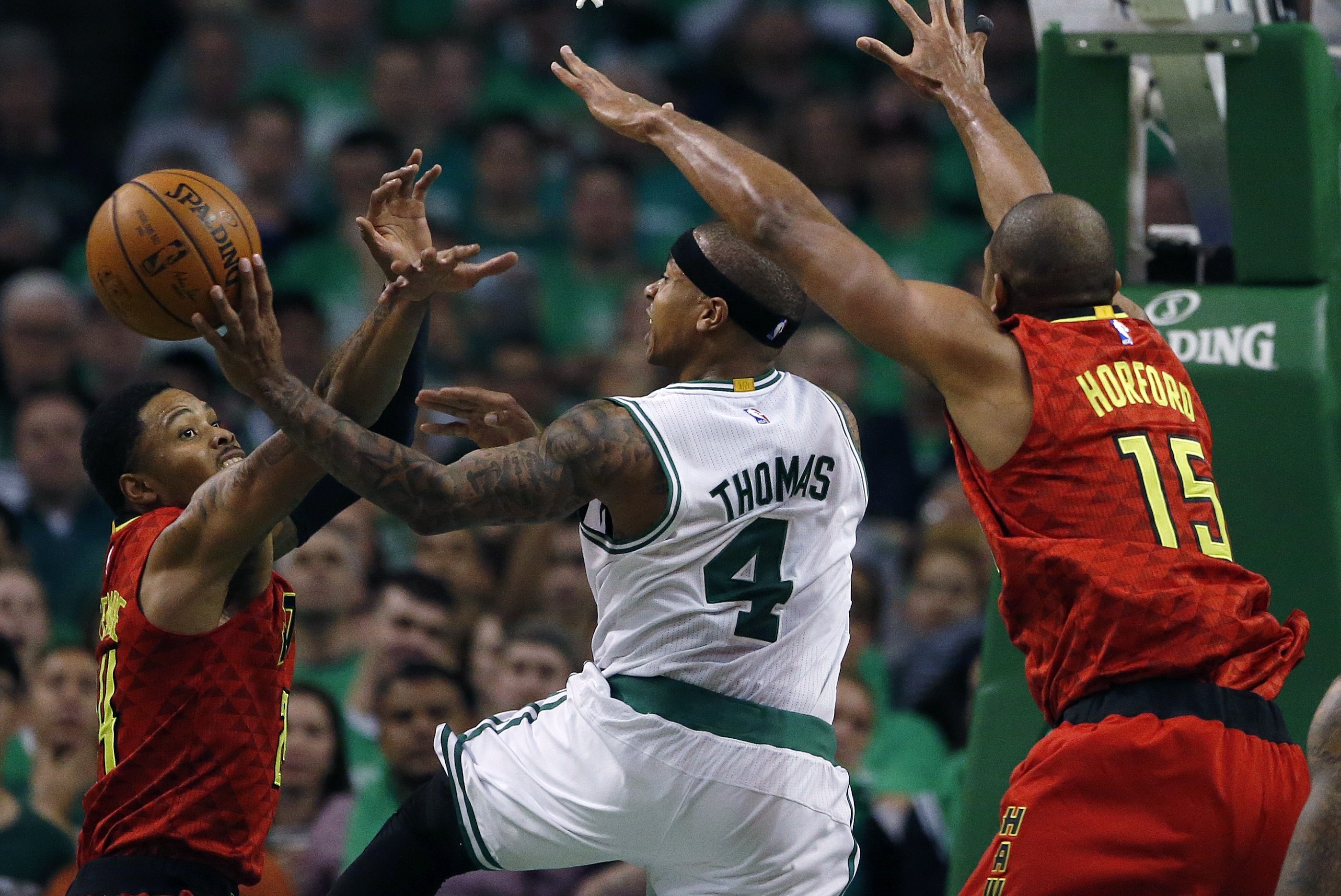 Isaiah Thomas - Boston Celtics - Game-Worn Alternate Jersey - 2015-16  Playoffs