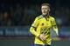 Jack Byrne of SC Cambuur during the Dutch Eredivisie match between SC Cambuur Leeuwarden and Roda JC Kerkrade at the Cambuur Stadium on March 19, 2016 in Leeuwarden, The Netherlands(Photo by VI Images via Getty Images)