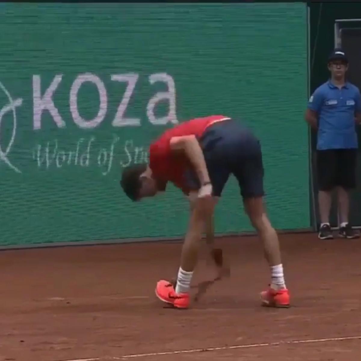 Grigor Dimitrov Destroys Multiple Rackets, Forfeits Finals of Istanbul