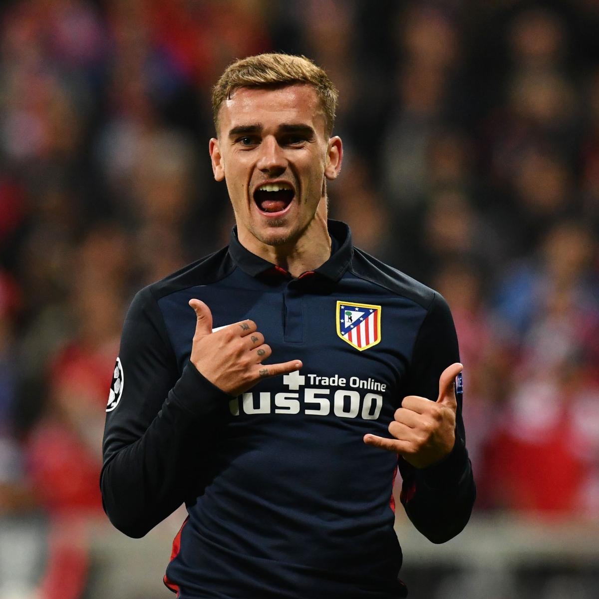 Atletico Madrid players Koke and Antoine Griezmann attend the game News  Photo - Getty Images