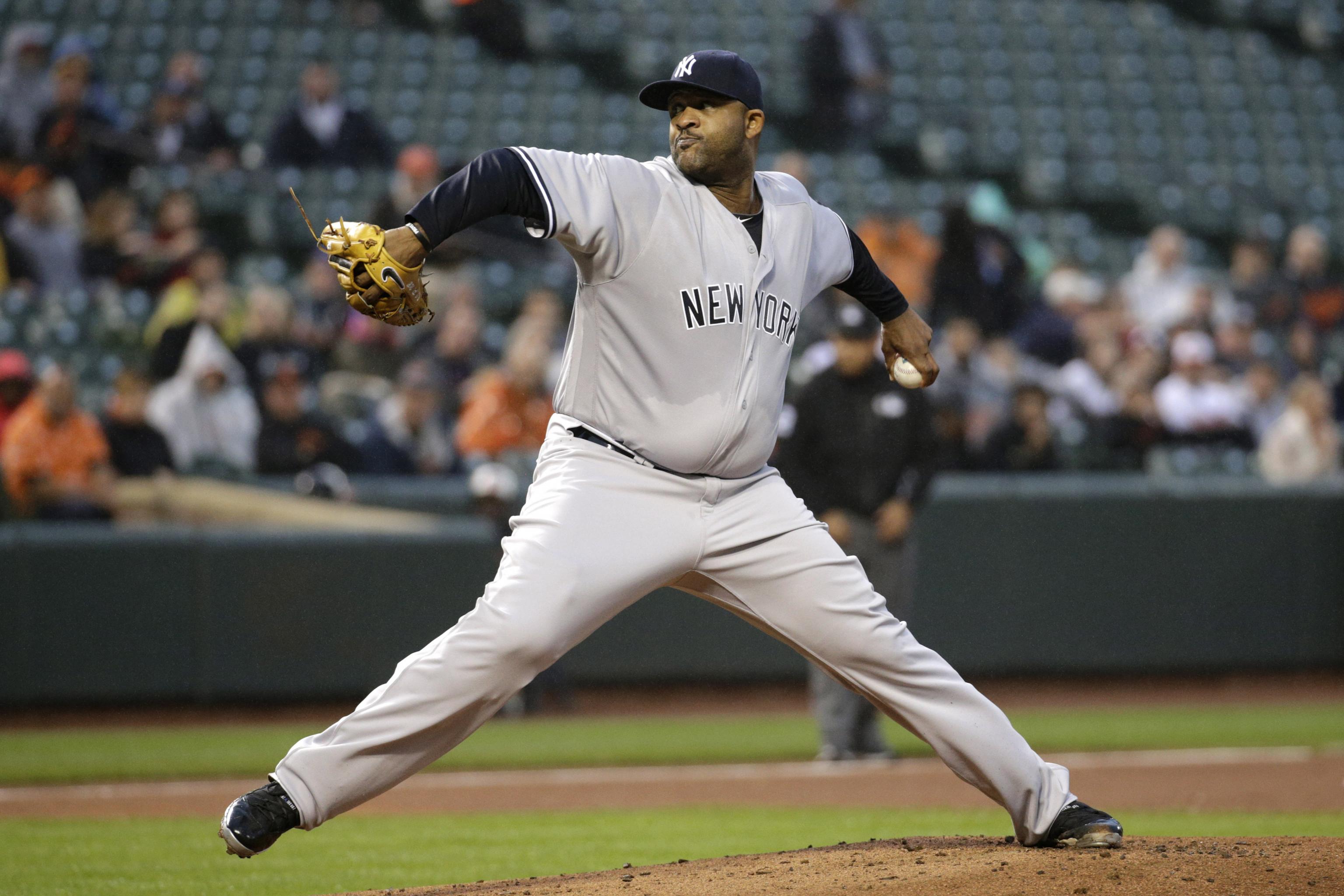 CC Sabathia has injury setback for Yankees