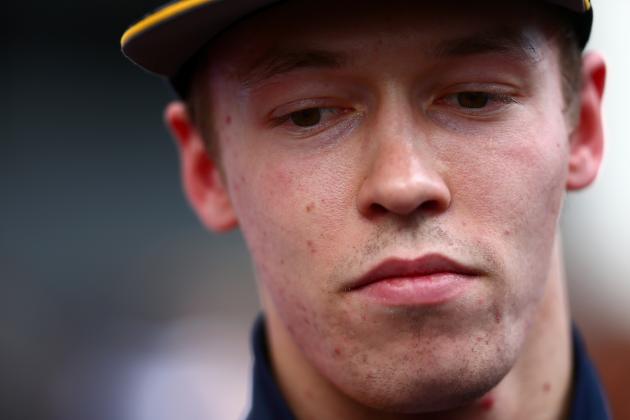 SOCHI, RUSSIA - APRIL 30: Daniil Kvyat of Russia and Red Bull Racing in the Paddock during qualifying for the Formula One Grand Prix of Russia at Sochi Autodrom on April 30, 2016 in Sochi, Russia.  (Photo by Dan Istitene/Getty Images)