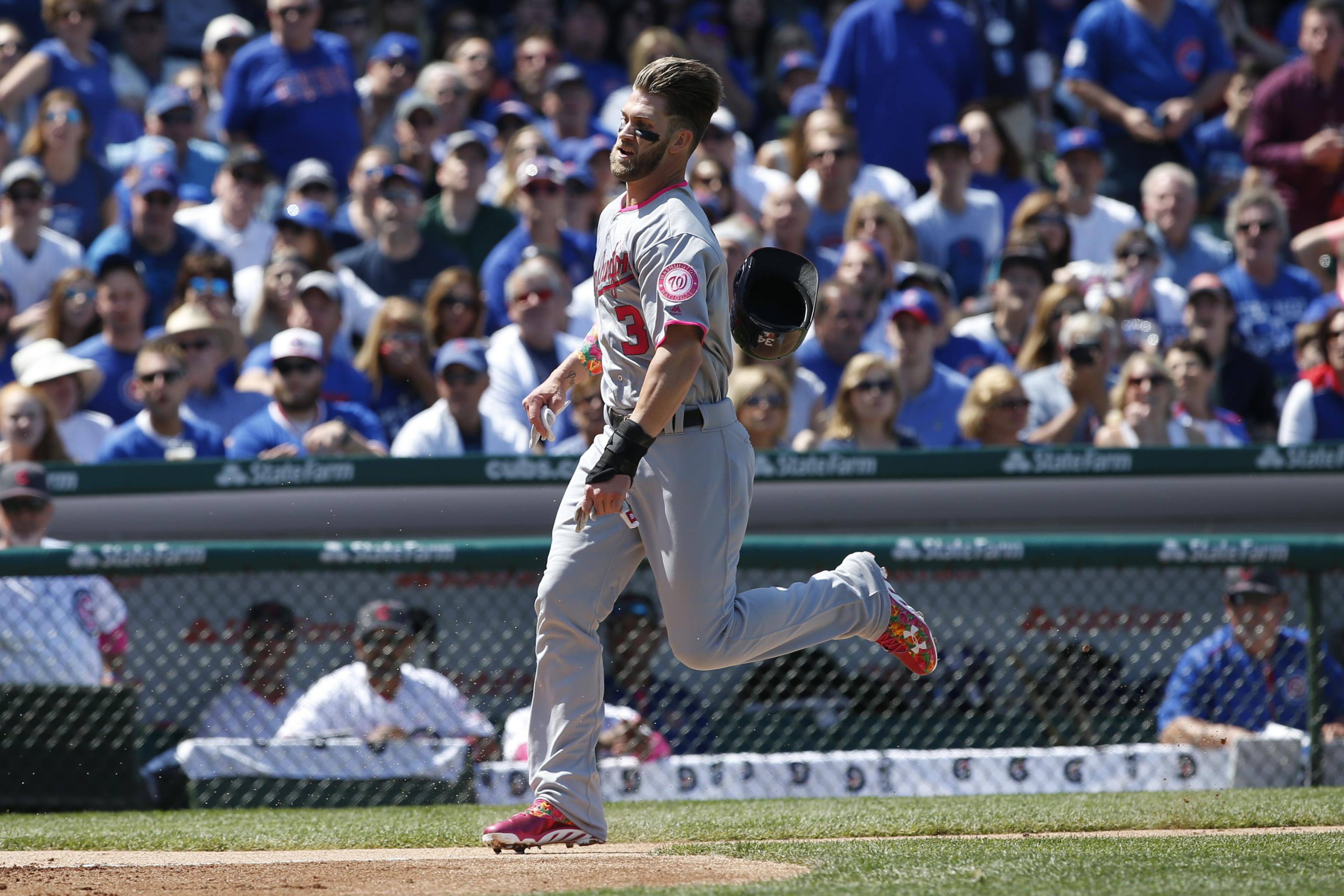 May 8, 2016: Nationals' Bryce Harper reaches base seven times without an  official at-bat, but Cubs win – Society for American Baseball Research