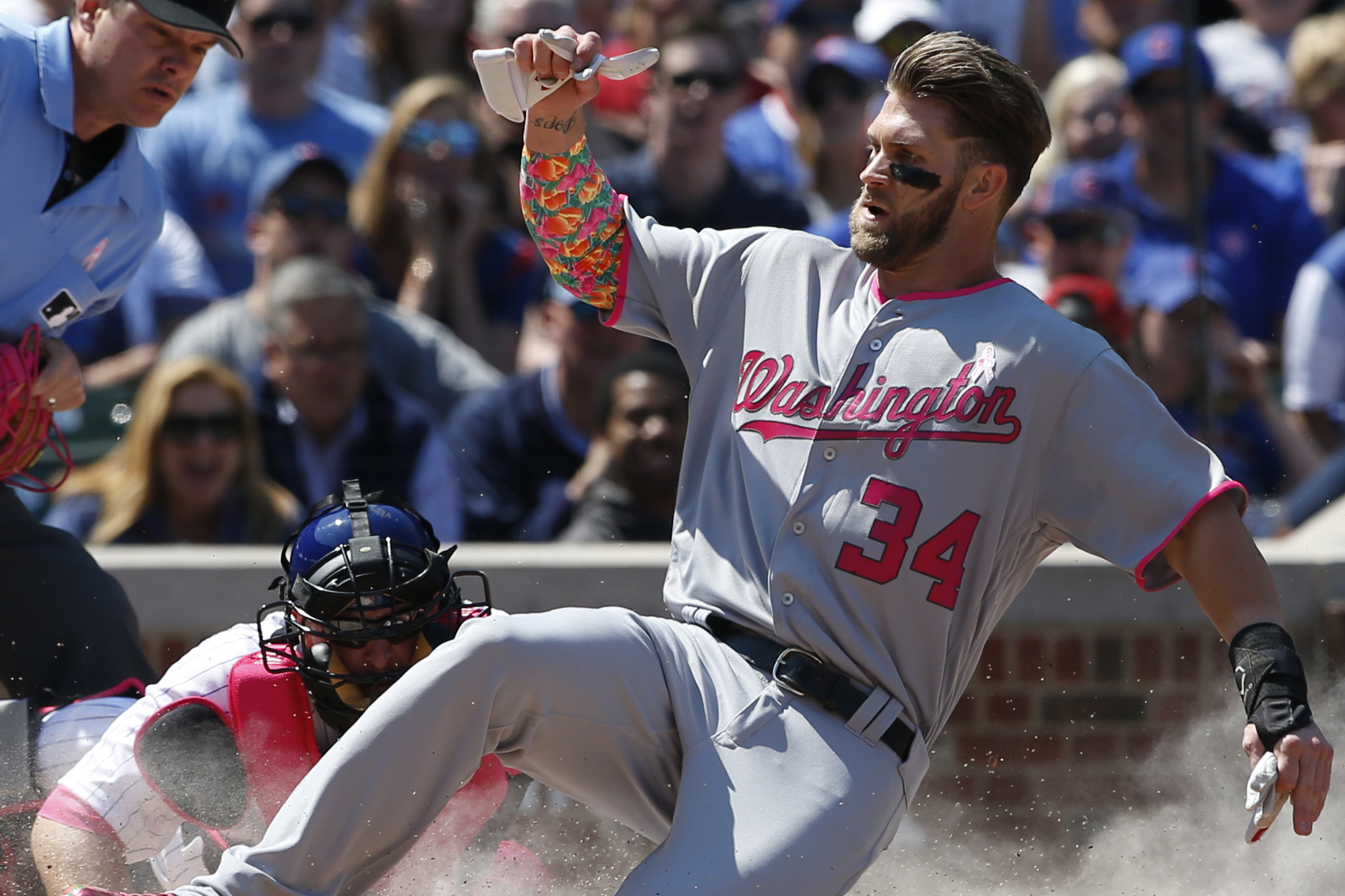 Bryce Harper says hello to section 236