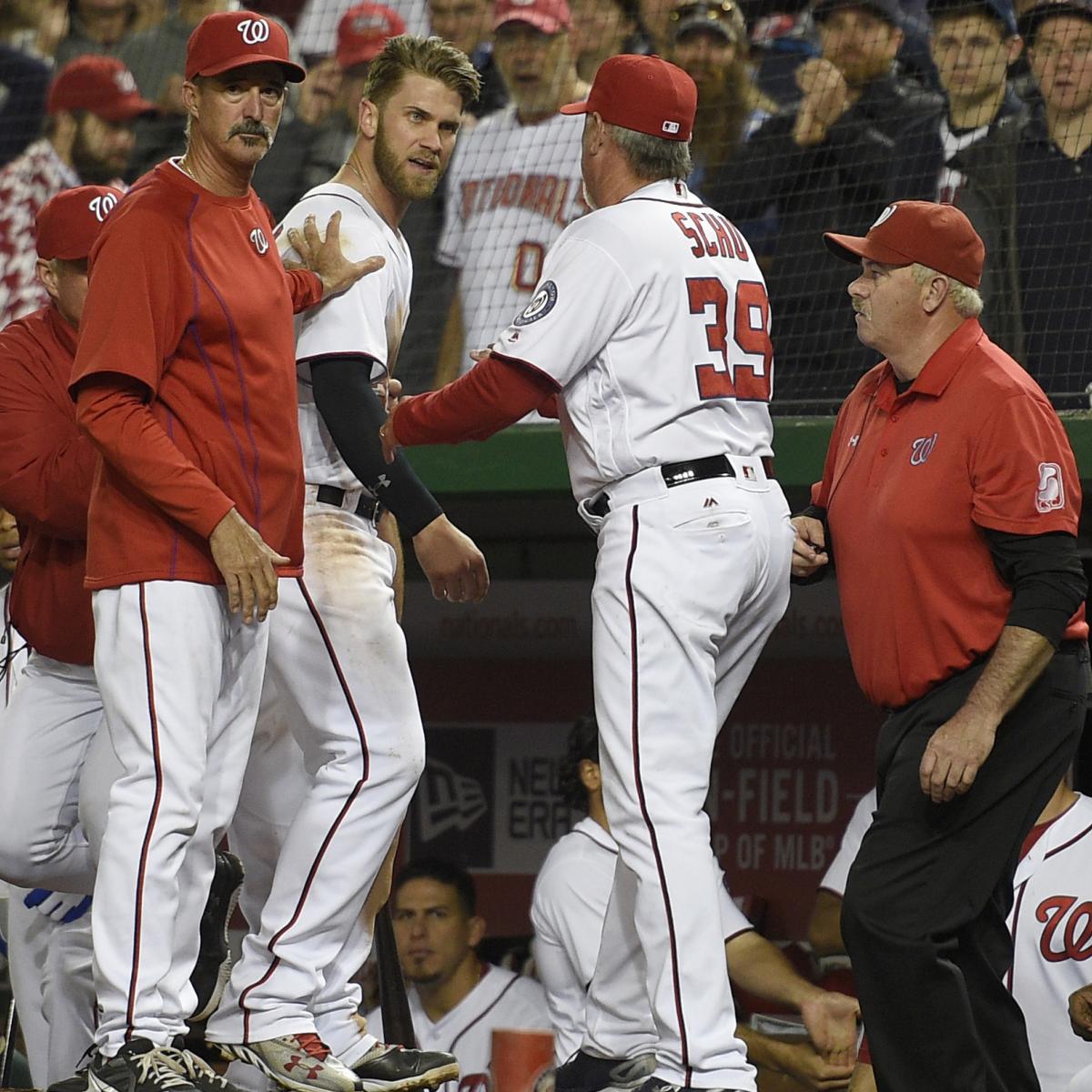 MLB suspends and fines Nationals' Bryce Harper, who appeals decision - Los  Angeles Times