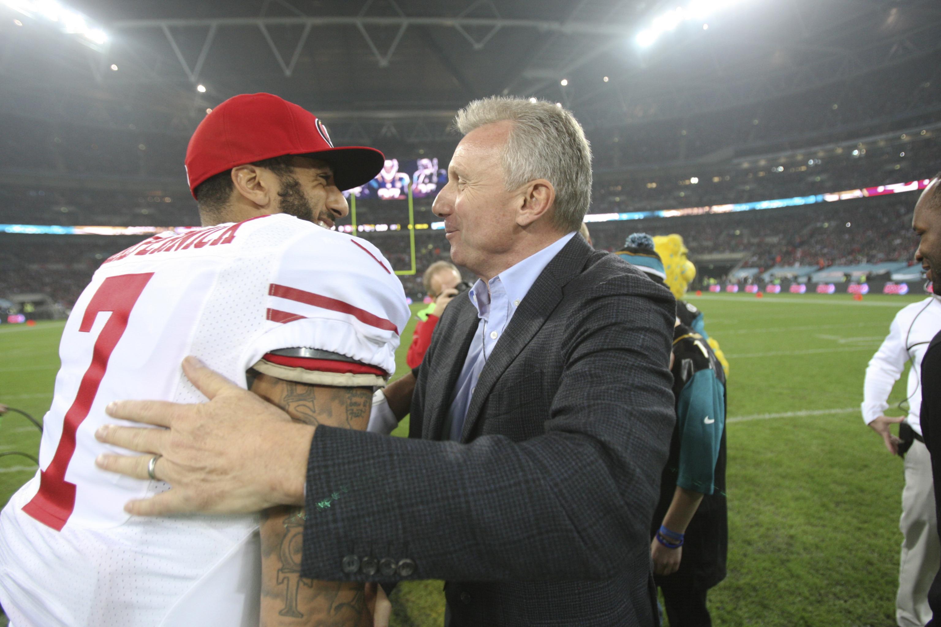 Joe Montana Talks About Colin Kaepernick and the NFL Draft