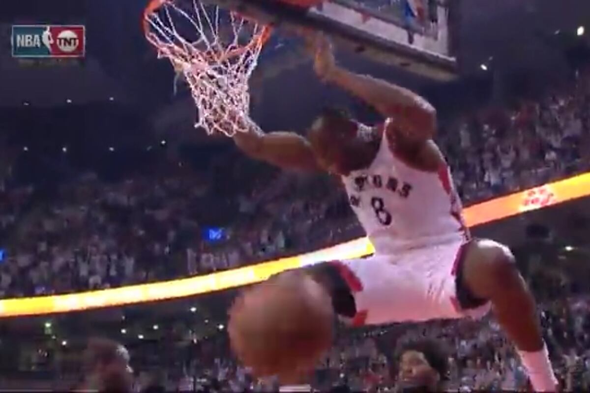 Bismack Biyombo Goes Back-to-Back-to-Back with Putback, Rejection and